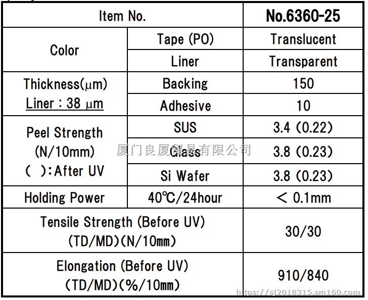 Sliontec UV膜NO.6360-25