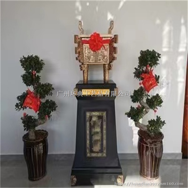 广州本地落地鼎1.8米 公司开业厂房搬迁装饰摆件