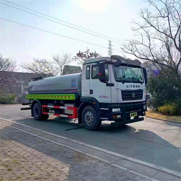 汕德卡国六20方园林洒水车报价