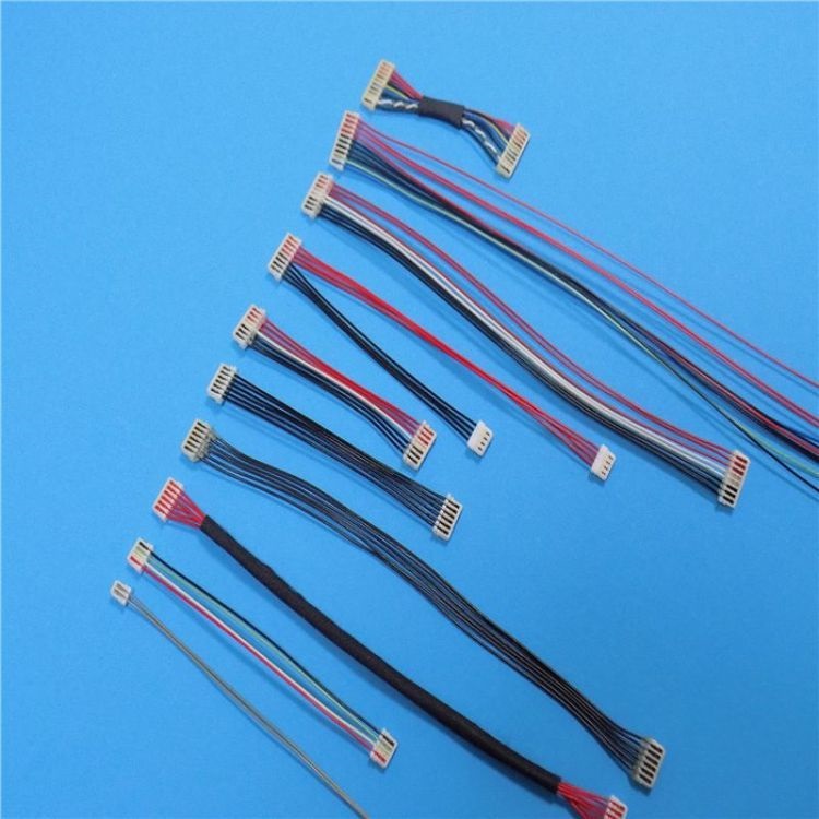 间距连接器 0.8针座线对板连接器0.8刺破端子线