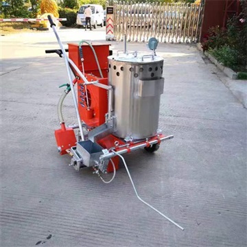 手推式热熔划线机 划线小推车 热熔划线一体机