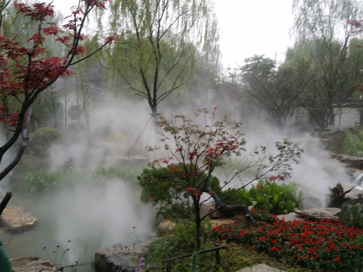 餐厅酒吧（人造降温造景）-南昌冷雾公司江西雾森公司