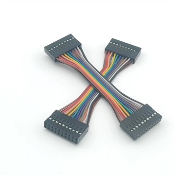线束厂家定制2.54 端子线 1007#28彩排线
