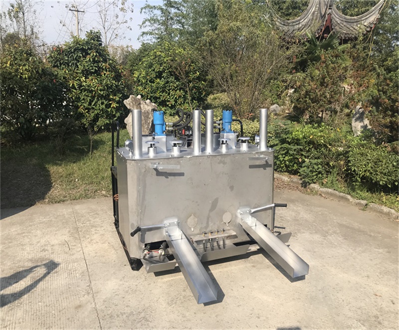 液压双缸热熔釜 车载式智能热熔釜 标线热熔釜