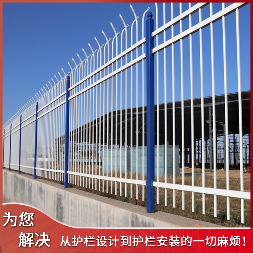 工地临时防护方管围栏现货 佛山项目部薄款金属栅栏