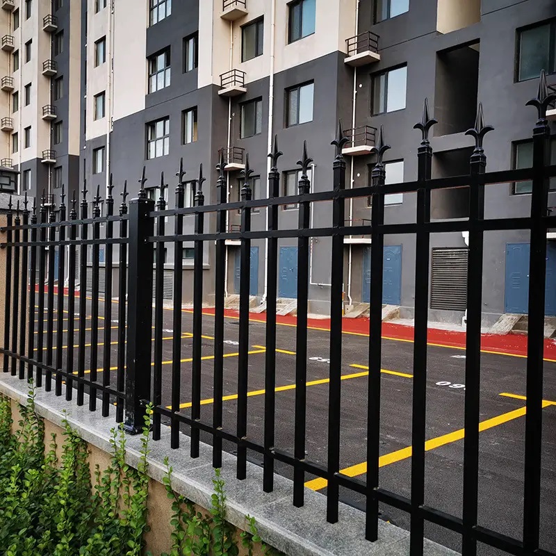 工厂区域分隔防护围栏定制 湛江厂区隔离金属栏杆