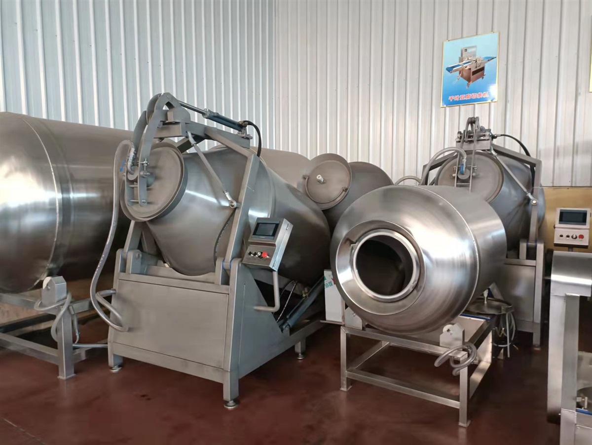 倾斜式升降液压真空滚揉机的好处