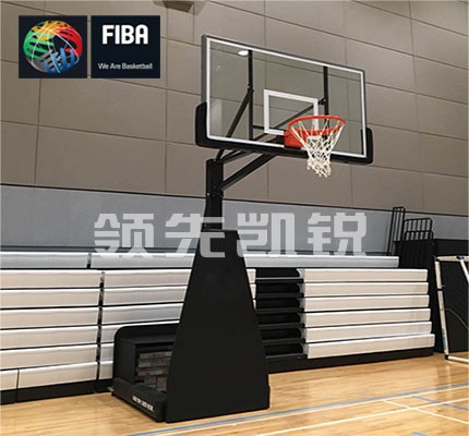 单柱快速装拆式篮球架 单柱美式快速装拆式篮球架