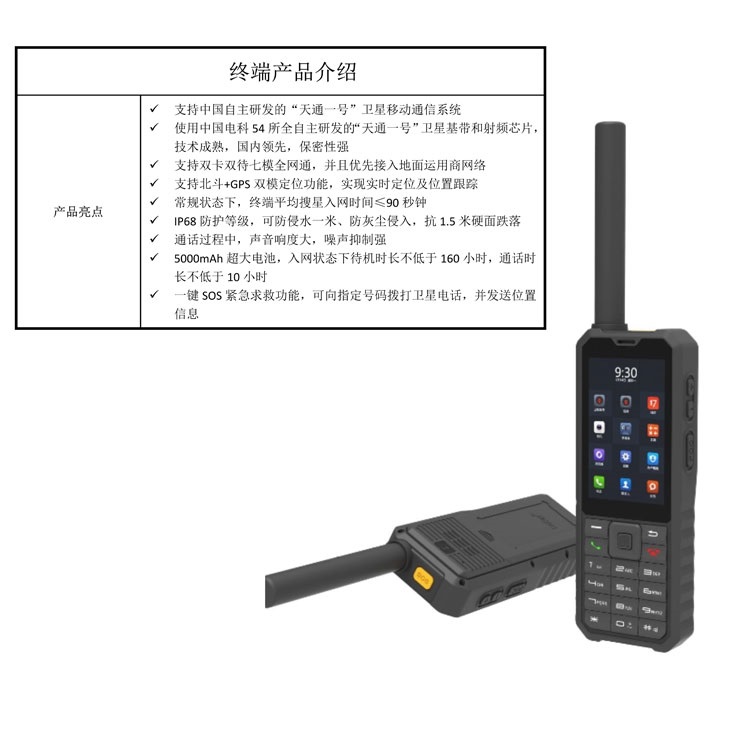 乐众北斗天通卫星电话LeSat  F1总经销