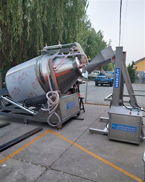 生鱼片加工设备，黑鱼片制冷真空滚揉机