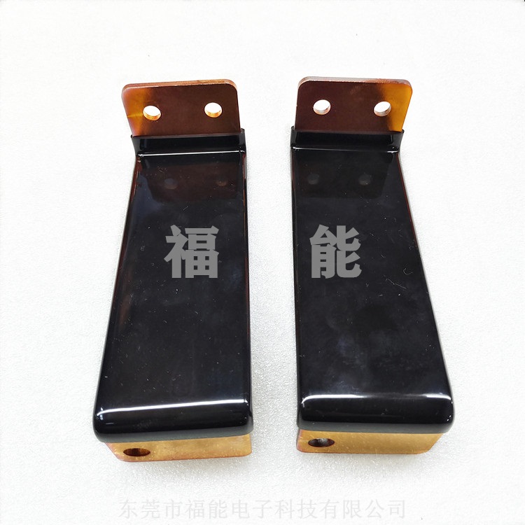 铜吧铜铝连接件浸粉包胶浸塑套管福能加工