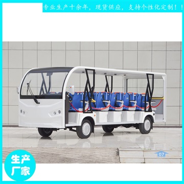 河南省动物园景区游览车厂家 23座公园游客代步车