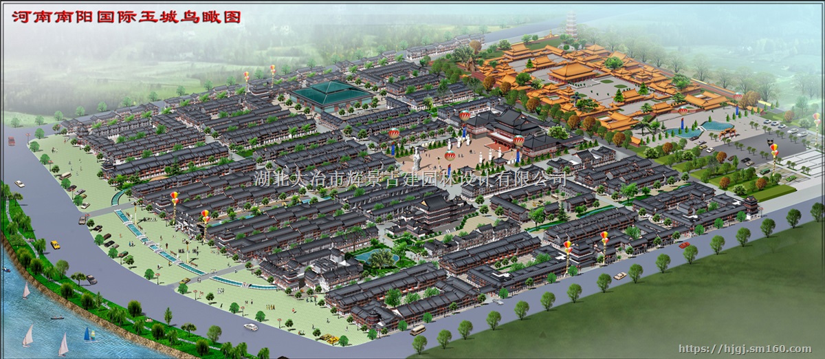 仿古商业街地产文旅古建筑设计_施工|仿古街|商业