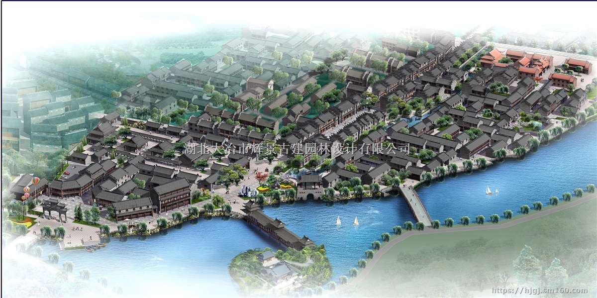 仿古商业街地产文旅古建筑设计_施工|仿古街|商业