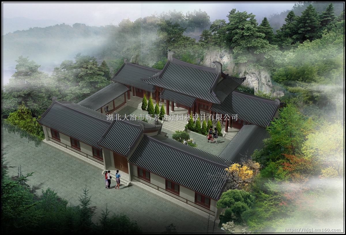 古建筑四合院设计|效果图方案|施工图|古建筑公司