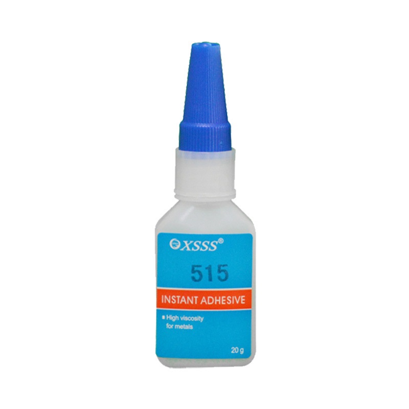 515瞬干胶快干胶水快速固化低白无味PVC金属胶水