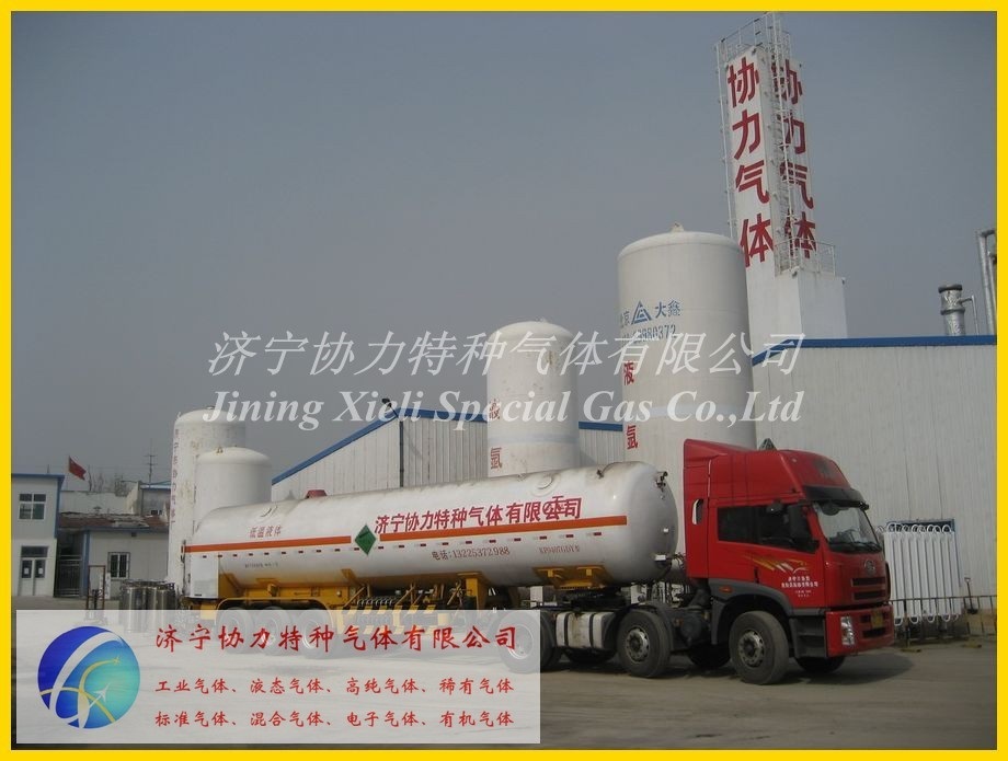济宁协力气体 供应贵州贵阳 液氧 槽车运输