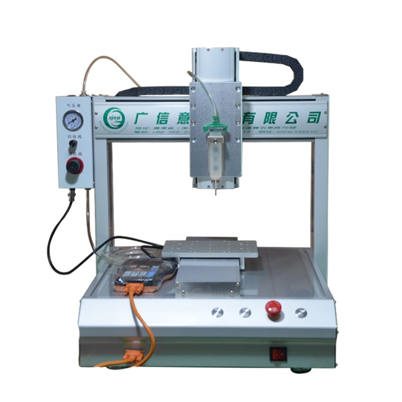 全自动点胶机热熔胶硅胶AB胶uv胶三轴自动喷胶机