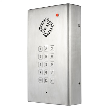 洁净室专用对讲电话，不锈钢材质实验室模拟对讲电话