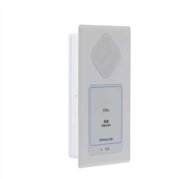 嵌入式IP洁净无尘电话，车间药厂ABS塑料对讲电话