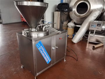 全套腊肠加工设备 大肉块腊肠液压灌肠机