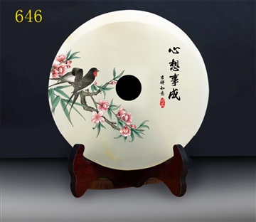 吉祥如意平安扣摆件 客厅玄关酒柜乔迁新居装饰