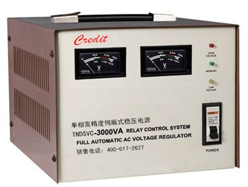 成都跃川机电直销单相高精度伺服式稳压电源