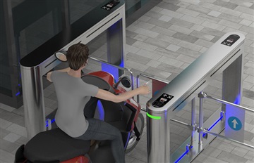 门禁系统 停车场单车棚通道管理 系统联动 刷卡扫码