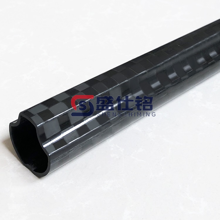 碳纤维弯管定做 多种规格异型管开模定制 碳纤异形管