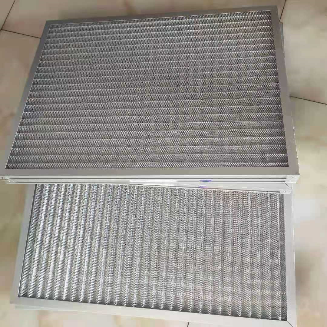 波浪菱型铝网油烟油雾过滤网 油雾过滤器 板式油雾滤