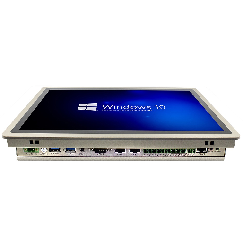 深蓝宇12.1寸工控一体机无风扇设计嵌入式平板电脑