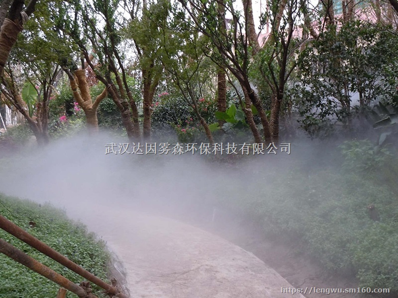游乐园人造雾-降低周围环境的温度，防暑降温