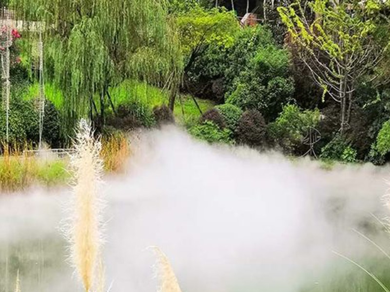 植物园景观雾化系统-降低区域温度，带来清凉