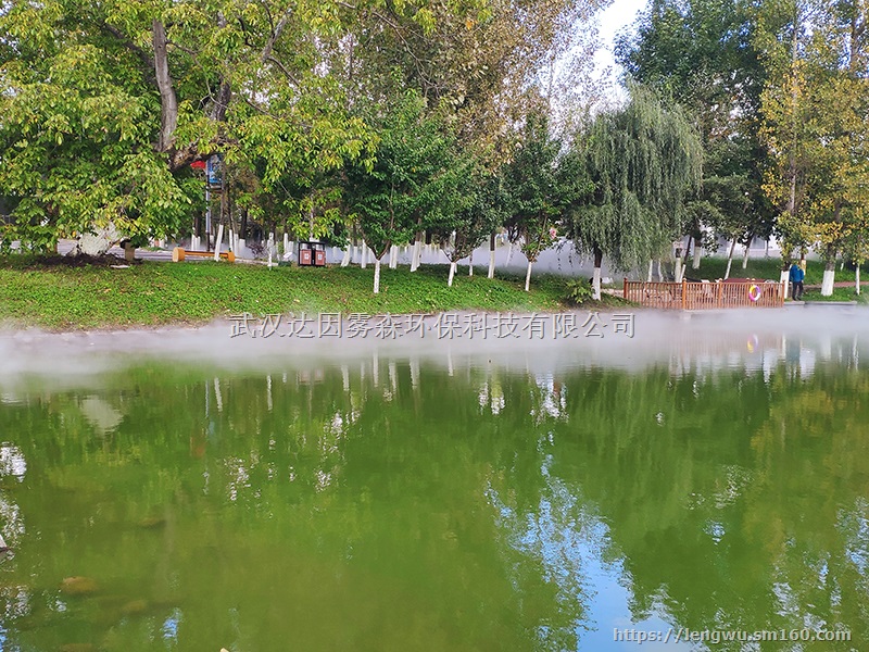 武汉雾森公司 河道雾化系统-改善河道区域小环境