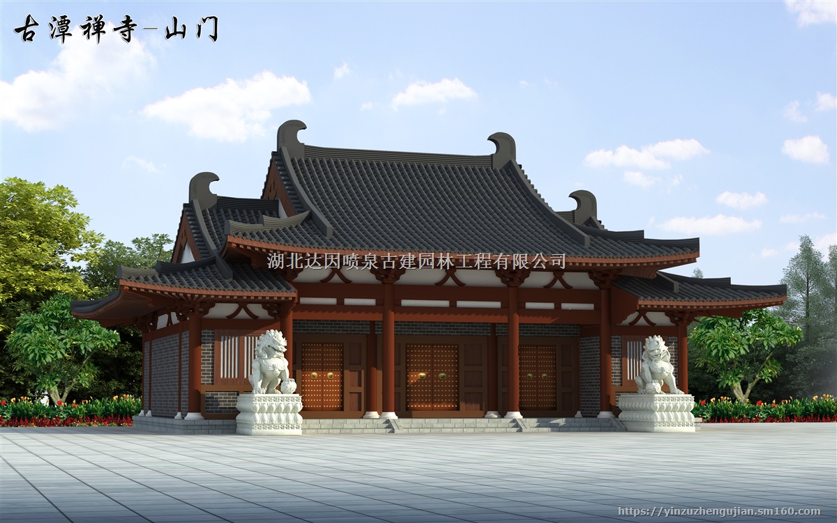 寺庙规划设计、寺院规划方案、寺庙总体规划方案图