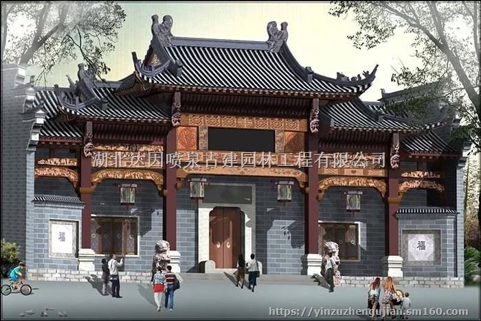 祠堂施工,宗祠施工,祖堂施工图设计