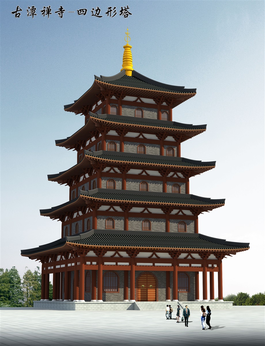 古塔 古楼 古建筑设计施工 湖北武汉古建筑公司