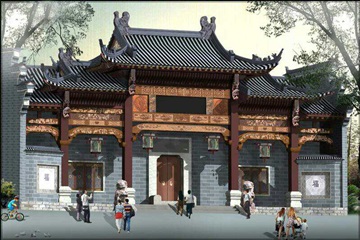 大冶祠堂施工|湖北祖堂施工|专业承接宗祠 农村祠堂