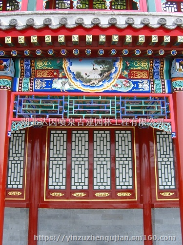 古建彩绘/古建油漆/古建筑彩画彩绘油漆维修,木油