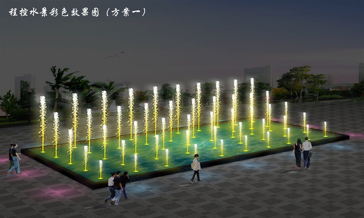 福州喷泉公司，福建水景公司，福州音乐喷泉公司