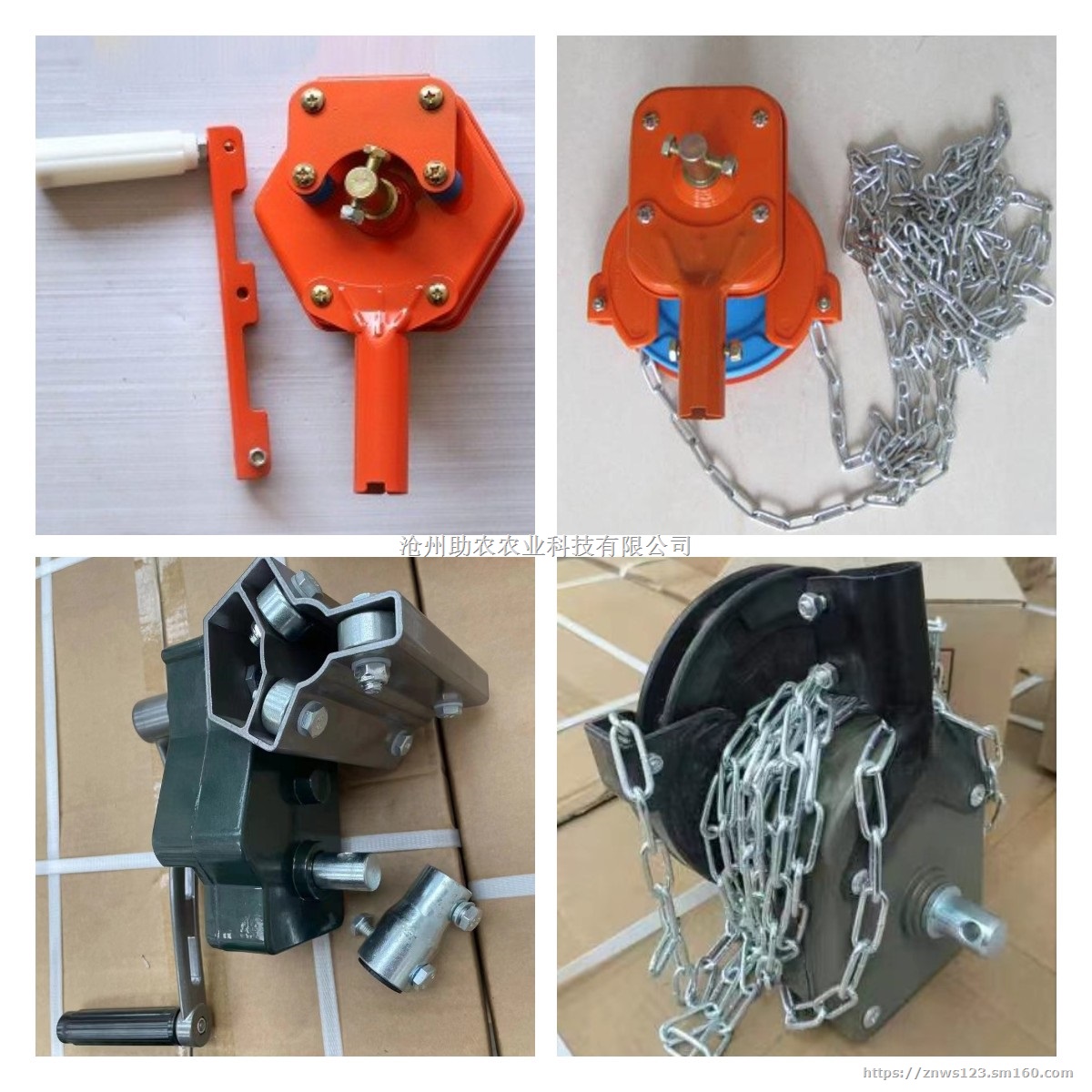 温室大棚手摇卷膜器手动放风机拉链摇膜机卷膜器卷王卷