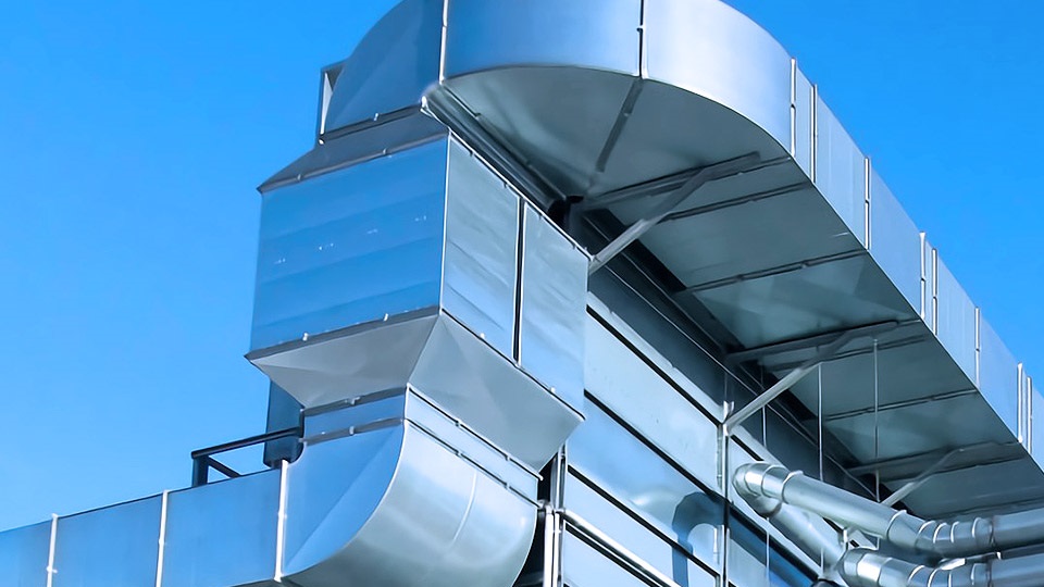 南京螺旋风管加工厂,南京角铁法兰风管,焊接风管加工