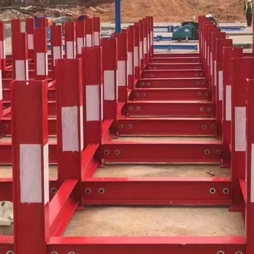 钢筋材料堆放平台 钢筋摆放焊接支架笼架