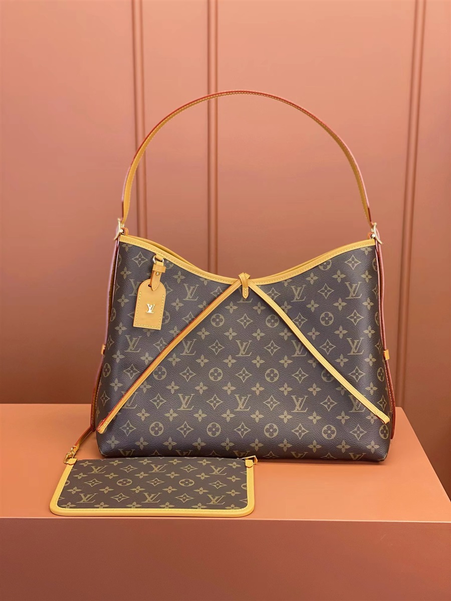 LV Carryall 全皮材质的来了,更低调更质