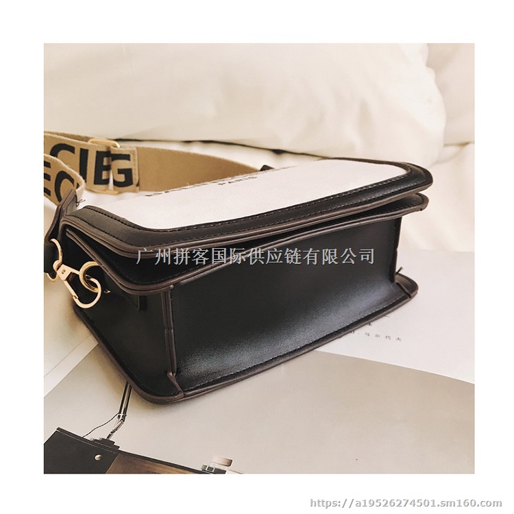 广州工厂女包单肩包时尚手提包帆布皮革相机钱包