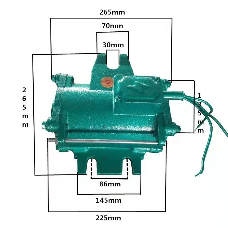 ZF75-150高频震动器 功率1.5KW 附着式