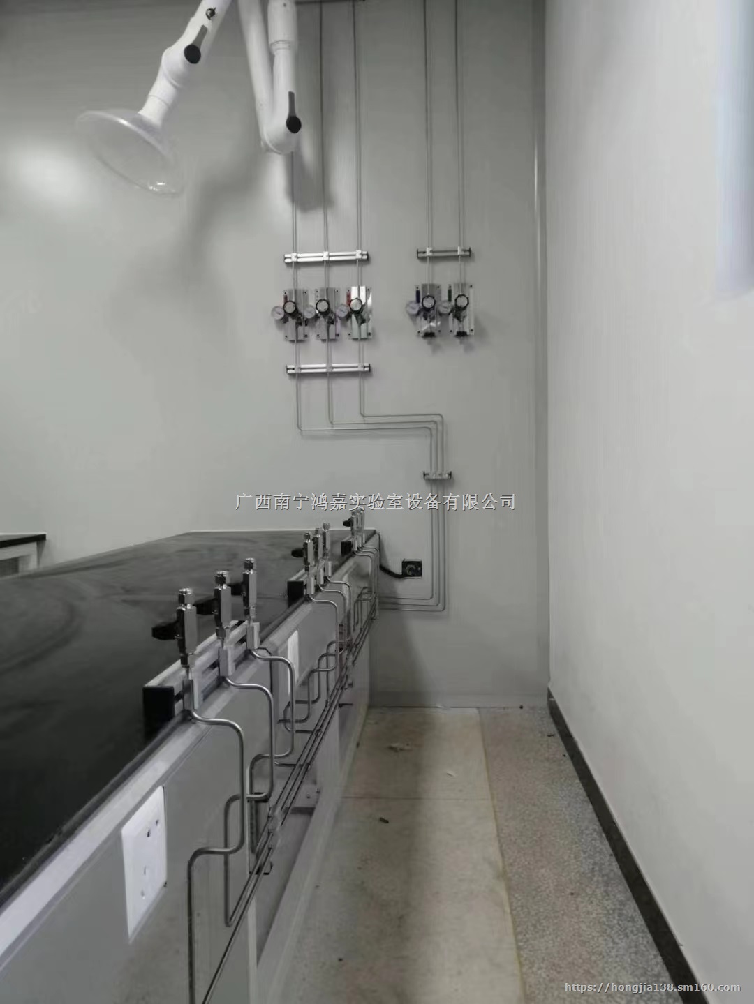 梧州实验室气路改造-集中供气系统改造-气路管道焊接