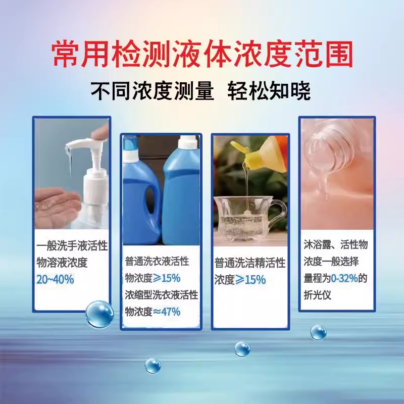 洗衣液活性物检测仪外加剂固含量洗洁精涤剂皂化液表面