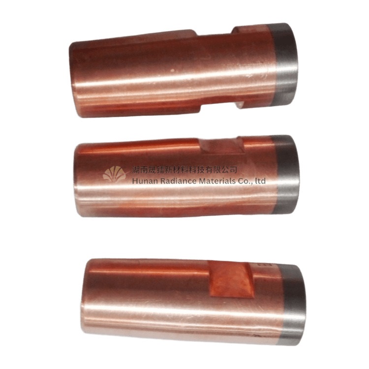 高性能背铸式钨铜螺母电极 性能卓越