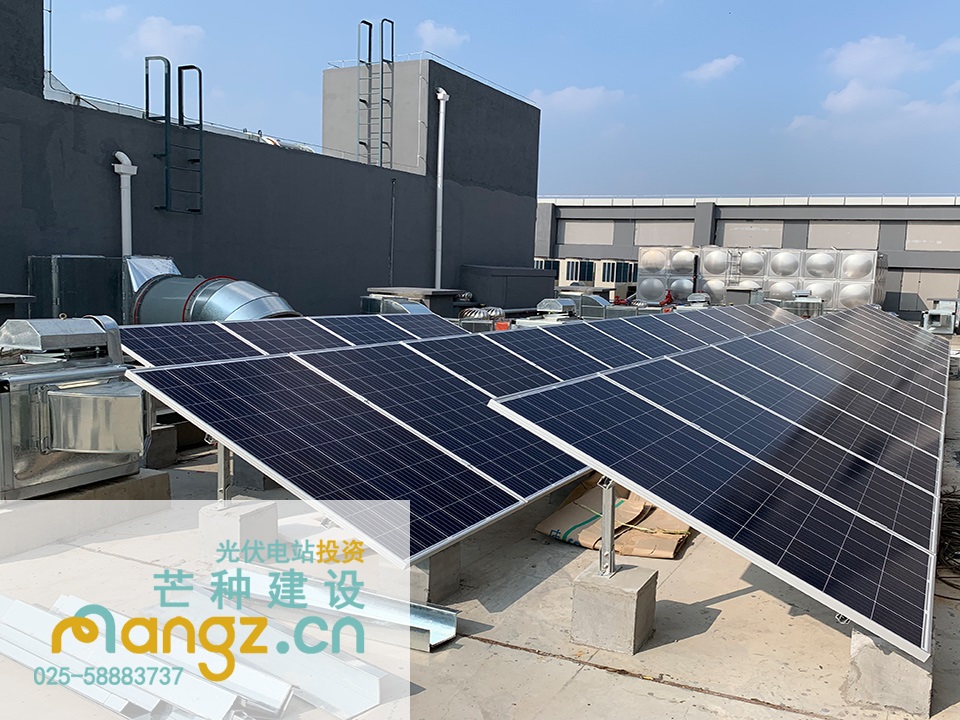 投资工厂彩钢瓦屋面光伏并网电站总承包南京分布式光伏